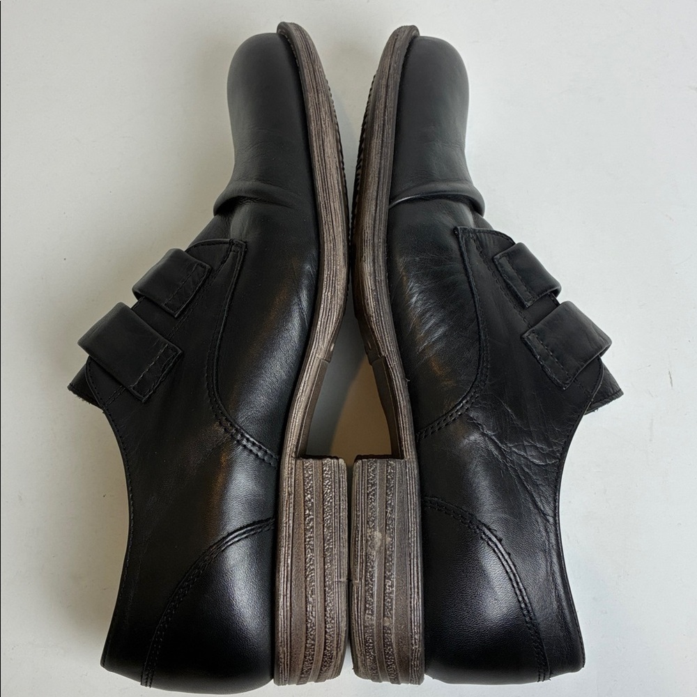 Miz Mooz Black Liam Oxford‎ Leather Loafer 11 Preppy Academia - Picture 15 of 16